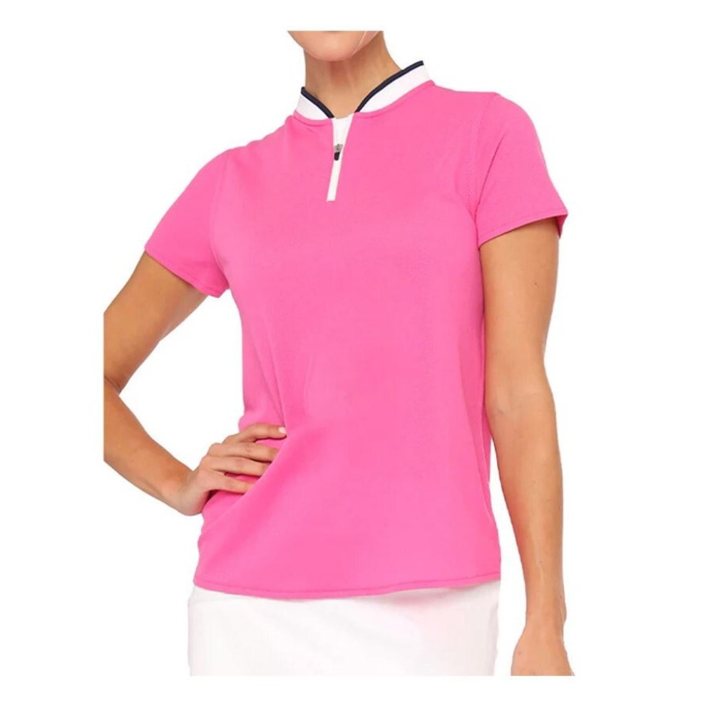 Belyn Key golf polo shirt jersey womens XS Emma TSS0014-HPK pink $80 ladies